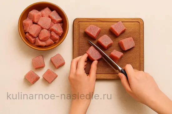 Мандариново-пряный маринад для шашлыка - шаг 1