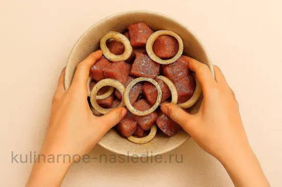 Мандариново-пряный маринад для шашлыка - шаг 4