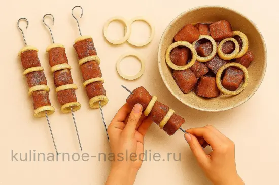 Мандариново-пряный маринад для шашлыка - шаг 5