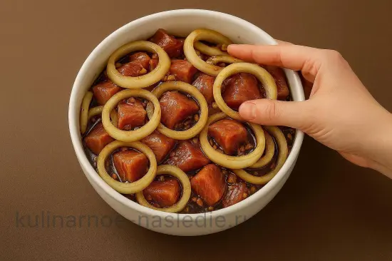 Чесночно-соевый маринад для шашлыка - шаг 4