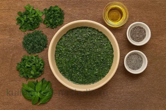 Травяной уксусный маринад для шашлыка - шаг 3 (изображение)