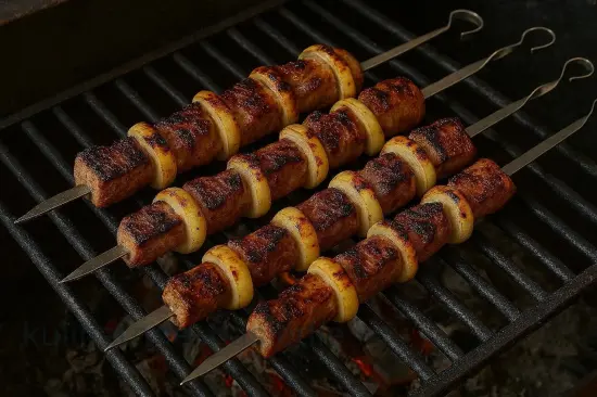 Маринад на минералке с майонезом для шашлыка - шаг 6