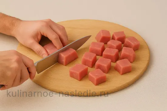 Классический уксусно-луковый маринад для шашлыка - шаг 1