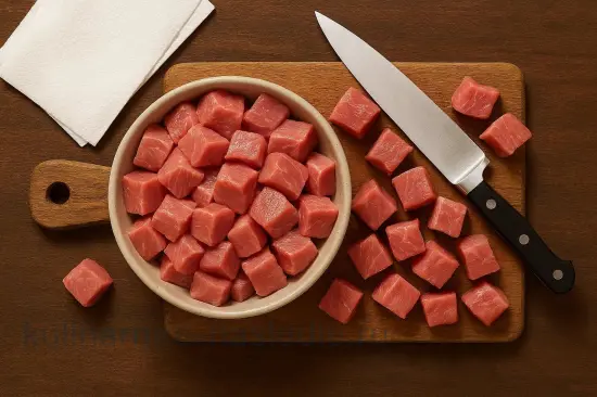 Классический маринад для шашлыка из свинины с луком и уксусом - шаг 1 (изображение)