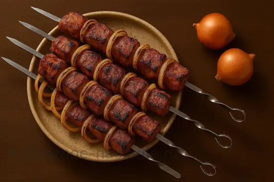 Классический маринад для шашлыка из свинины с луком и уксусом - шаг 5 (изображение)