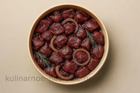 Шашлык из баранины в гранатовом маринаде с розмарином - шаг 4