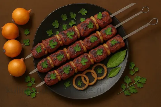 Шашлык из свинины в классическом маринаде с уксусом и луком - шаг 6