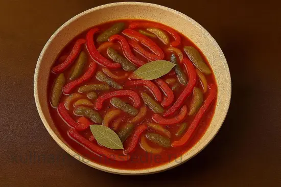 Азу с лесными грибами и перцем в томатной подливе - шаг 5