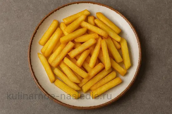 Азу с грибами и картофелем в томатном соусе - шаг 1