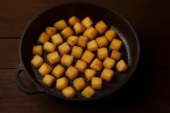 Азу с индейкой и солеными огурцами в казане - шаг 5