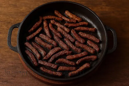 Азу с говядиной и картофелем на сковороде - шаг 2