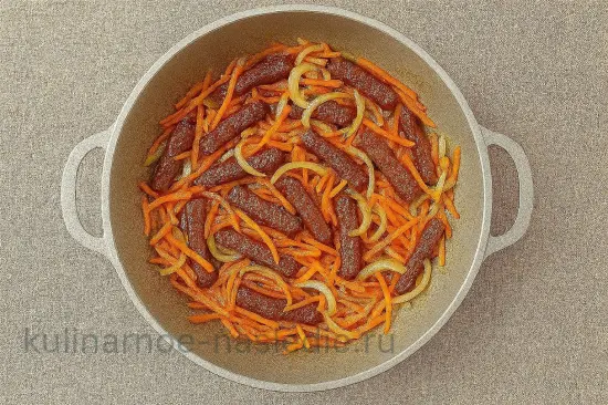 Классическое азу по-татарски с говядиной в казане - шаг 3