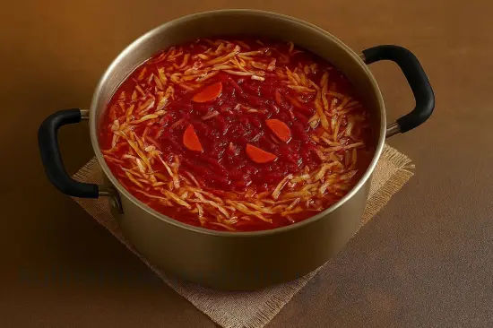 Борщ с говядиной и копченой паприкой - шаг 6