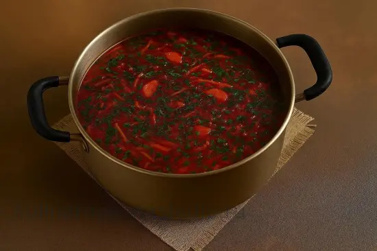 Борщ с говядиной и копченой паприкой - шаг 8