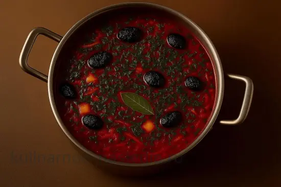 Украинский борщ с уткой и черносливом - шаг 9