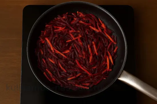 Классический борщ со свеклой - шаг 3