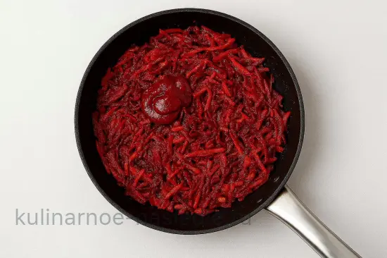 Свежий борщ с капустой и свеклой без мяса - шаг 4