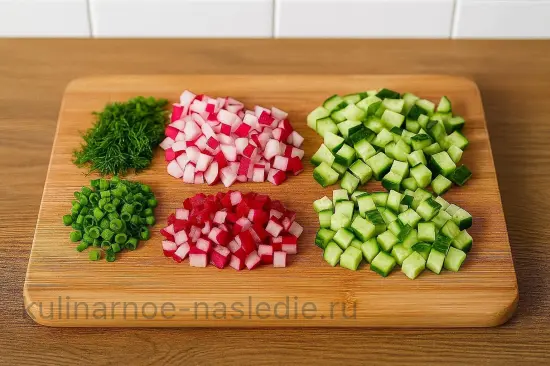 Холодный борщ со свеклой - шаг 3