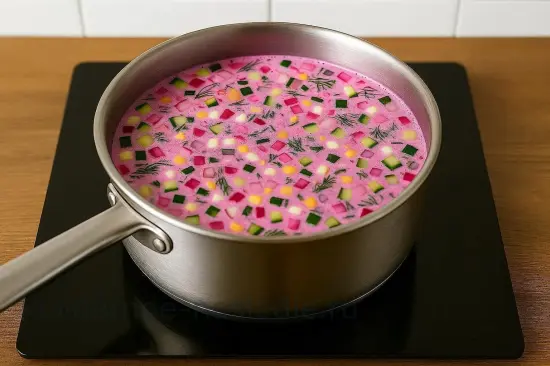 Холодный борщ со свеклой - шаг 6