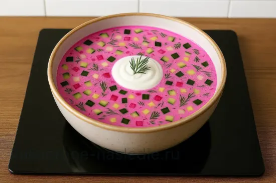 Холодный борщ со свеклой - шаг 8