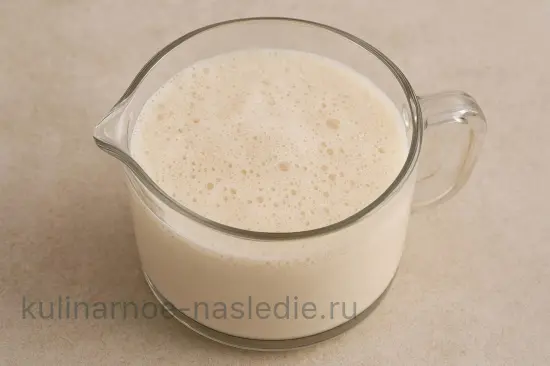 Булочки с песто и сыром пармезан - Активация дрожжей