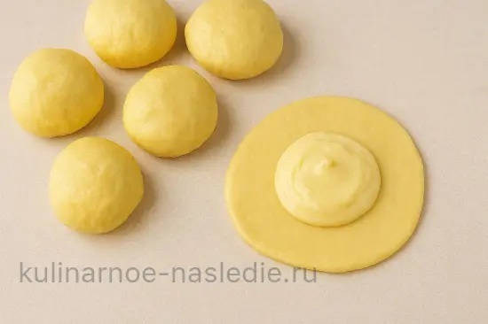 Булочки с заварным кремом и ванилью - шаг 5
