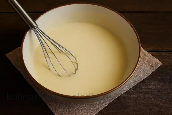 Блины на кефире с дырочками - шаг 2