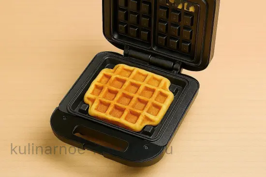 Хрустящие вафли в вафельнице – бельгийский классический рецепт - шаг 6 (изображение)