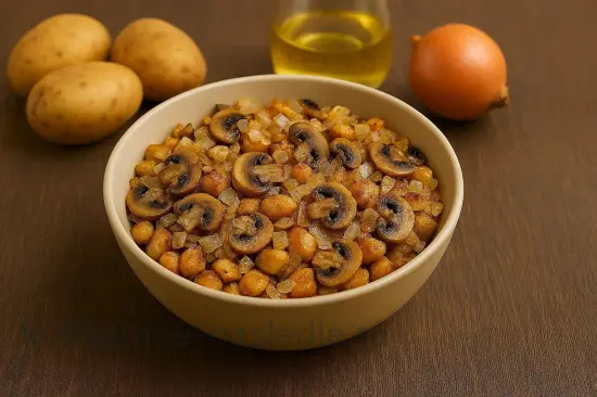 Тарталетки с курицей и грибами - шаг 2 (изображение)