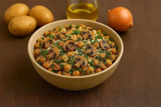 Тарталетки с курицей и грибами - шаг 3 (изображение)