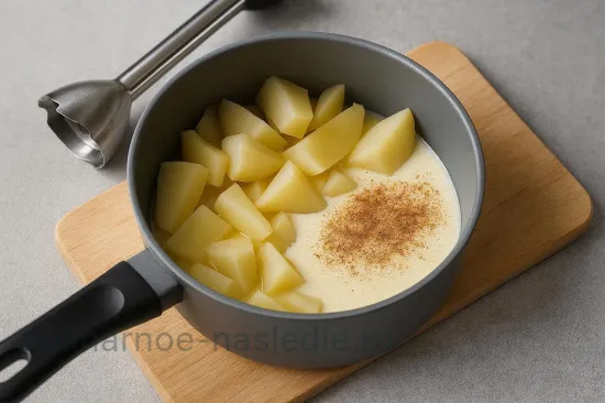 Креветки в апельсиновом соусе с фенхелем и кремом из пастернака - шаг 1 (изображение)