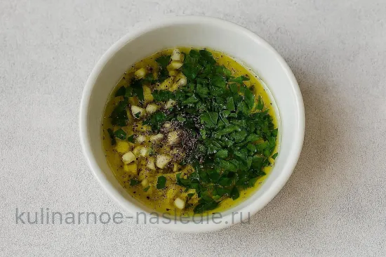 Овощи на мангале с пряными травами - шаг 2