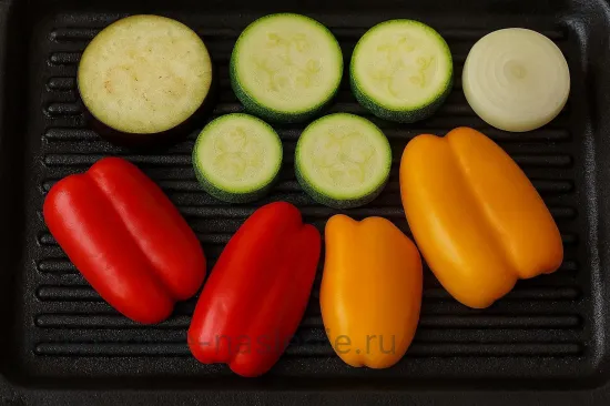 Овощи на мангале с пряными травами - шаг 4