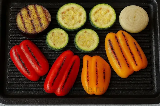 Овощи на мангале с пряными травами - шаг 5