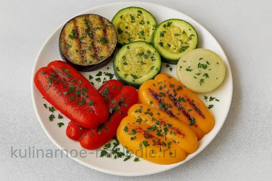 Овощи на мангале с пряными травами - шаг 6