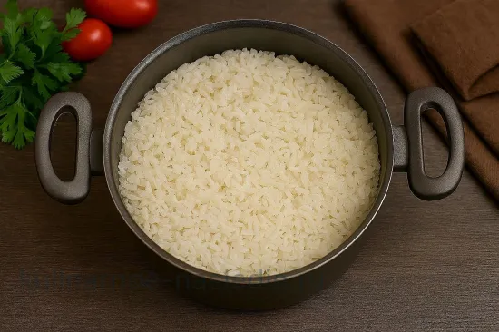 Фаршированные перцы по-болгарски с рисом и овощами - шаг 2. Подготовка риса