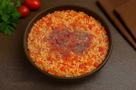 Фаршированные перцы по-болгарски с рисом и овощами - шаг 5. Сборка начинки