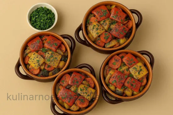 Овощи в горшочке с прованскими травами по-французски - шаг 6