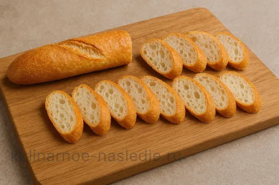 Бутерброды с красной икрой - шаг 1