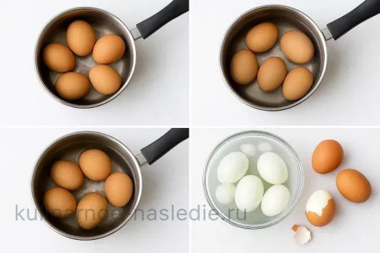 Бутерброды с яйцом и майонезом - шаг 1