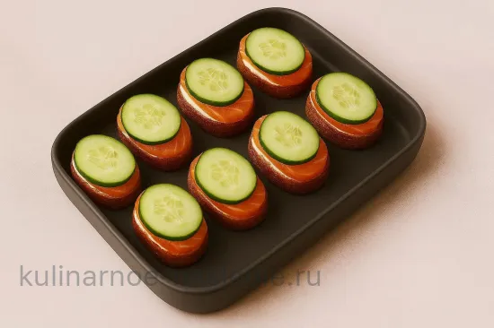 Бутерброды с лососем и творожным сыром - шаг 4