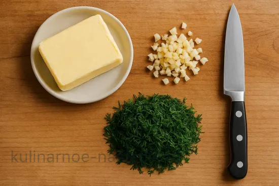 Горячие бутерброды с сыром и чесноком - шаг 1