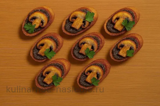 Грибной бутерброд с трюфельным соусом - шаг 5