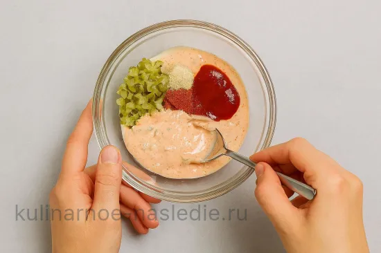 Чизбургер домашний с говяжьей котлетой - шаг 5 (изображение)