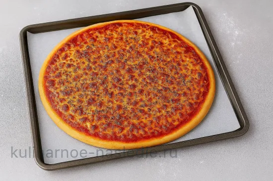 Пицца Пепперони с острыми колбасками - шаг 6