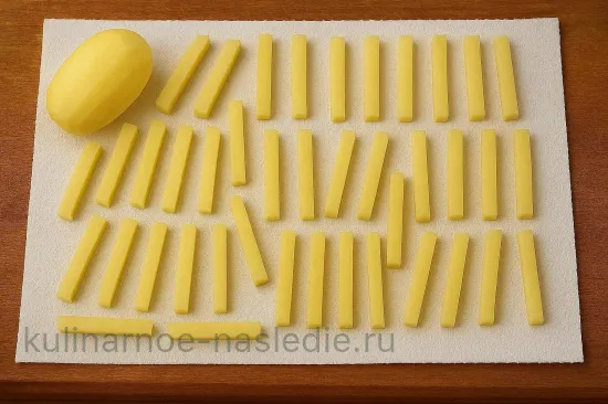 Картофель фри по-домашнему - шаг 1 (изображение)