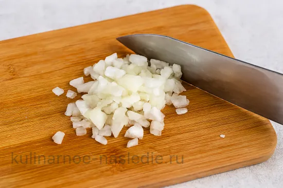 Рубленые оладушки из куриной печени - шаг 2 (изображение)