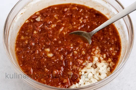 Рубленые оладушки из куриной печени - шаг 4 (изображение)