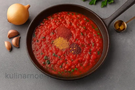 Куриная печень по-кавказски - шаг 3 (изображение)