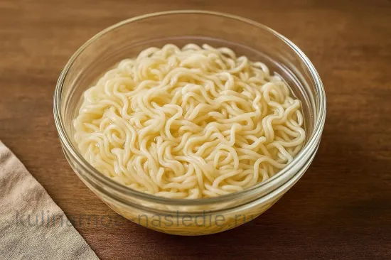 Холодный рамен с тофу и шиитаке - шаг 3 (изображение)